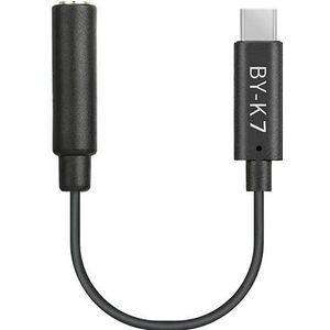 Boya Universele Adapter BY-K7 3,5mm TRS naar USB-C voor DJI Osmo Action