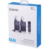 Boya 2.4 GHz Duo Lavalier Microfoon Draadloos BY-WM4 Pro-K6 voor Android