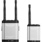 Saramonic Vlink2 Kit1 draadloze lavalier microfoon set voor interviews met talkback functie, te gebruiken voor op camera