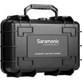Saramonic Vlink2 Kit2 met 2 draadloze lavalier microfoons set voor interviews met talkback functie