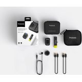 Saramonic - Blink500 Pro B3 - Draadloos Microfoonsysteem - Zwart - Inclusief Lavalier Zender en iOS Lightning Ontvanger