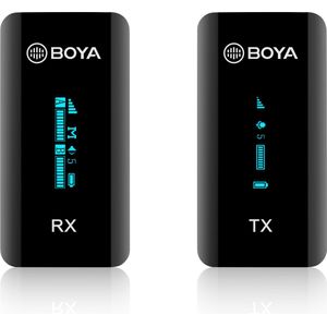 Boya 2.4 GHz Ultra-Compacte Microfoon Draadloos BY-XM6-S1
