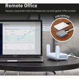 GL.iNet GL-MT3000 Beryl AX Draagbare Wifi-Router - Dual-Band - 2,5G WAN-Poort - VPN-Compatibel