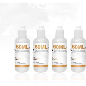 Lensgo - Rook Vloeistof - 4 x 60ml