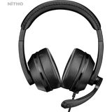 NITHO NX100 S Gaming Headset - Multiplatform - Omnidirectionele Microfoon