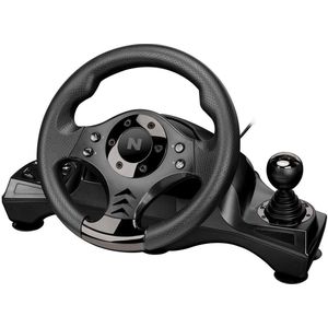 Nitho - Drive Pro V16 - Racestuur geschikt voor PlayStation 3 - 4 - Nintendo Switch - Xbox Series en PC Zwart