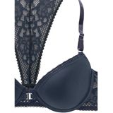 s.Oliver - BH - Antraciet - Full Cup - Push-up - Met Beugel - Effen