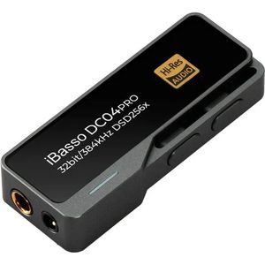 iBasso - DC04PRO - USB DAC & AMP - Aluminium - Gehard Glas