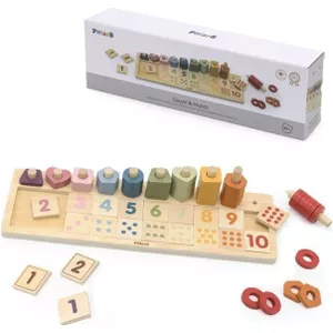 Chinese telraam, telraam, 13-cijferige houten standaardabacus Chinese rekenmachine tellen wiskunde leermiddel for studenten beginners 11,2x4,7