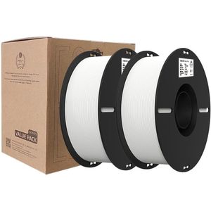 Creality - 3D Filament PLA+ - Wit - 1.75mm - 1kg