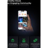 Creality - K1c 3D-Printer - Zwart - FDM