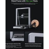 Creality - Ender 3 V3 Plus - 3D-printer - Zwart - FDM - Bouwvolume 300x300x330 mm