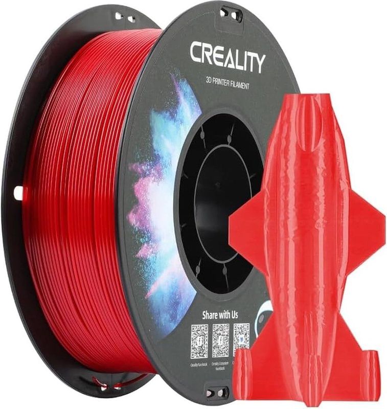 Creality 3D Printer Filament PETGmm Rood 1kg