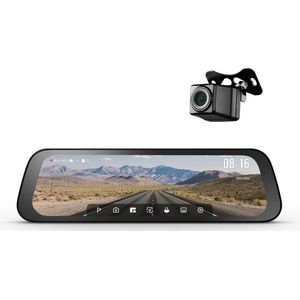 Xiaomi - 70Mai Achteruitkijkspiegel Dashcam S500 - 3K Beeldkwaliteit - Inclusief Achtercamera