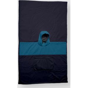 Voited - Trooper Blue Steel / Graphite - Dekenponcho - Grijs - Gerecycled Polyester