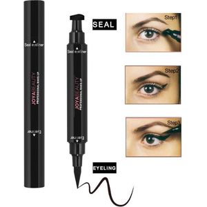 Joya Beauty® Eyeliner met wing stempel | Zwarte oog Stempel | 2 in 1 eyeliner | Eyeliner Tool | Wing Eyeliner | Wing Stamp