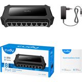 Cudy GS108D - 8 Poorten - Gigabit - Desktopswitch