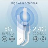 AC1200 Dual-Band Wifi Extender - 2.4GHz+5GHz - RE1200
