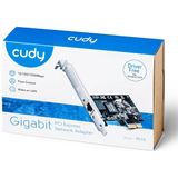 Cudy PE10- Gigabit PCI Express- netwerkadapter