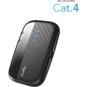 Cudy MF4 - 4G LTE Mobile Wi-Fi - Mifi - Wireless N Wi-Fi, internal 4G Modem - 2000mAh battery