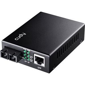 Cudy MC100MA-2 - Mediaconverter - 10/100 Mbit/s - Dual SC Glasvezel