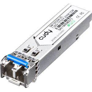 Cudy - SM100GSA-20 - Netwerk Transceiver Module - Zilver - Glasvezel SFP 1310 nm