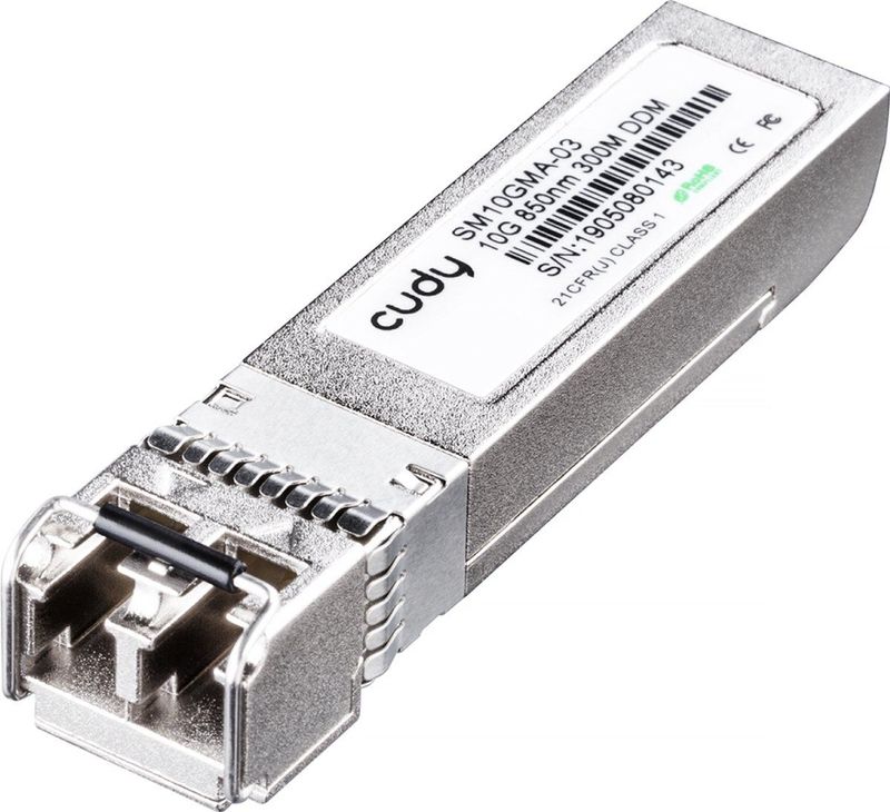 Cudy - Modulis SFP+ SM10GMA-03 - SFP+-module - 10 Gigabit - Multi-mode Vezeltechnologie - 300 meter