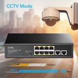Cudy PoE+ Switch - 8 Poorten - 2 Uplink - 120W