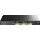Cudy 24-Poorts Gigabit PoE+ Switch - 2 SFP-Poorten