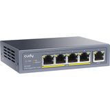 Cudy - GS1005P - Netwerkswitch - Grijs - Power over Ethernet - 5 Havens