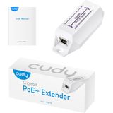 Cudy Power over Ethernet Extender - IEEE802.3af/at - 100 Meter Bereik