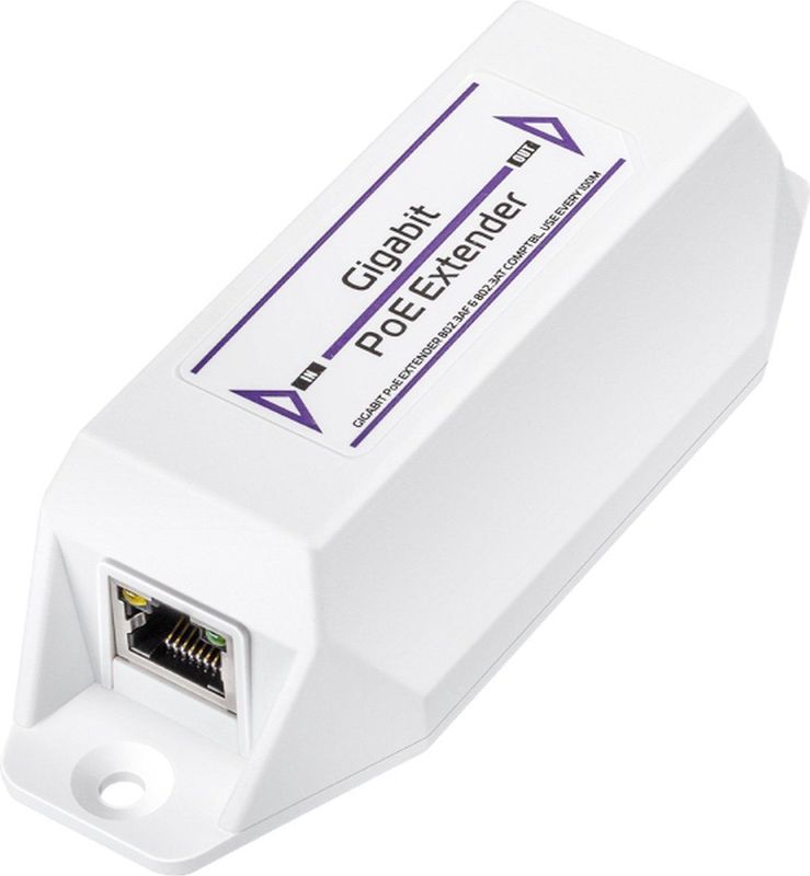 Cudy Power over Ethernet Extender - IEEE802.3af/at - 100 Meter Bereik