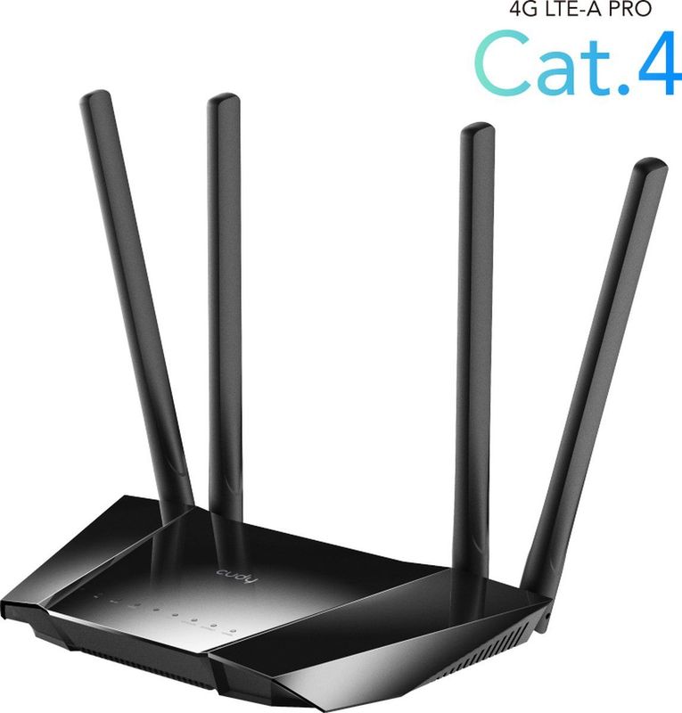 cudy LT400 N300 Wi-Fi 4G LTE Router Cat4 WLAN-Router