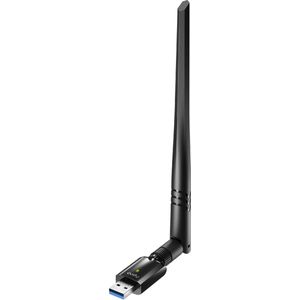 Cudy - AC1300 - Wi-Fi High-Gain USB Adapter - Dual-Band - 2.4GHz/5GHz