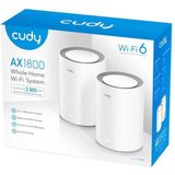 Cudy - M1800 - Access Point - Mesh-netwerk - Wit - 1800 MBit/s