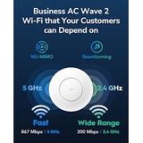 Cudy - AP1300 - Wifi-toegangspunt - Wit - Wifi 6 - 1200 Mbps