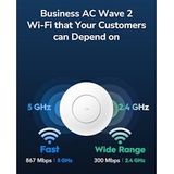 Cudy - AP1300 - Wifi-toegangspunt - Wit - Wifi 6 - 1200 Mbps