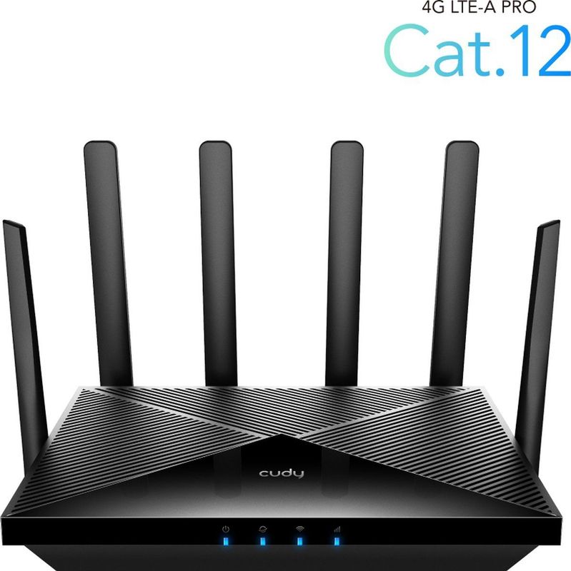 Cudy - LT18 Router - Zwart - Dual-band - Redundante SIM-sleuven