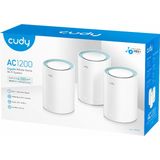 Cudy M1300 - AC1200 - 3 Pack - Wifi Gigabit - Mesh Solution