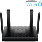 Cudy WR3000 Dual-Band Gigabit Router - 2.4GHz/5GHz - Zwart