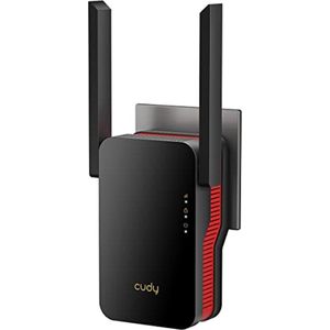 CUDY - RE3000 - WiFi 6 Mesh Repeater - Zwart - AX3000