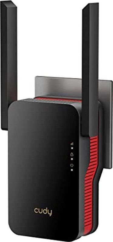 CUDY - RE3000 - WiFi 6 Mesh Repeater - Zwart - AX3000