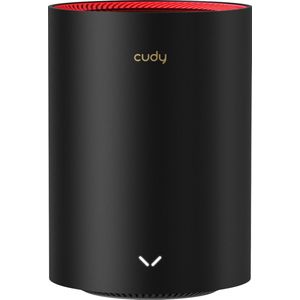 Cudy - M3000 - Wifi-repeater - Zwart - Mesh-systeem - 5 Antennes