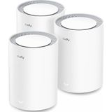 CUDY M3000 - Wi-Fi 6 Mesh - Zwart - 2.5G - 3 Stuks