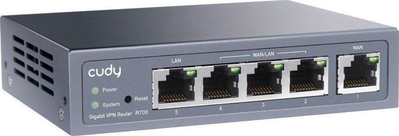 Cudy - R700 - Router - Grijs - Metaal