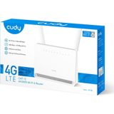Cudy - LT15V - Router - Wit - WiFi 6 - 4G+ LTE Cat 12