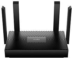 Cudy - WR1500 - Dual-Band Gigabit WiFi 6 Router - Zwart - 1500 Mbps