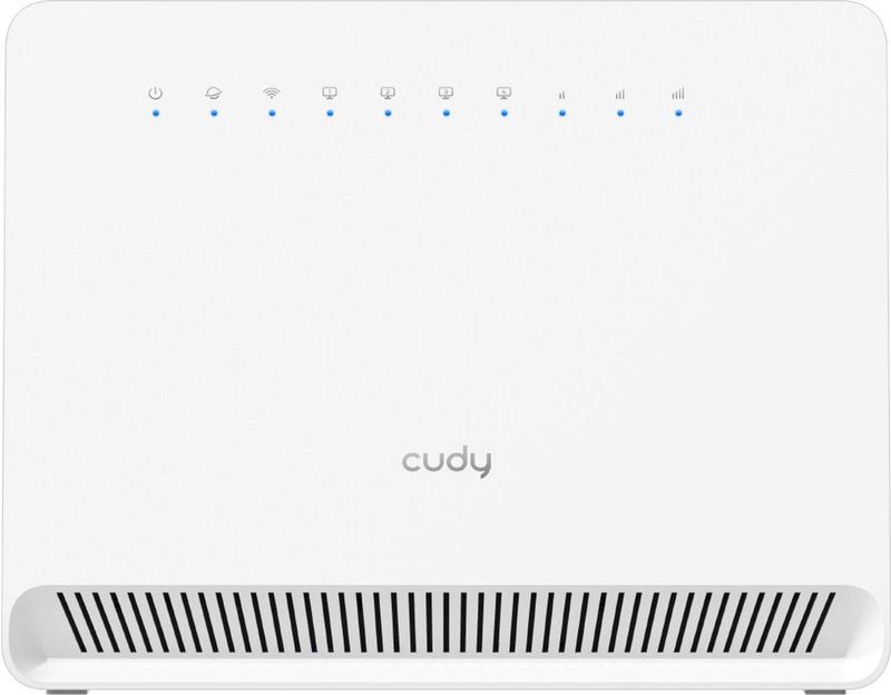 Cudy - LT400E EU - Router - Wit - 4G - Wi-Fi 4 - 300 Mbps