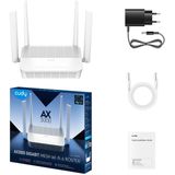 Cudy - WR3000S - Router - Wit - AX3000 Gigabit Dual Band Wi-Fi 6