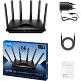 Cudy - BE11000 - Tri-Band Wi-Fi 7 Mesh Router - Wit - 5765 Mbit/s